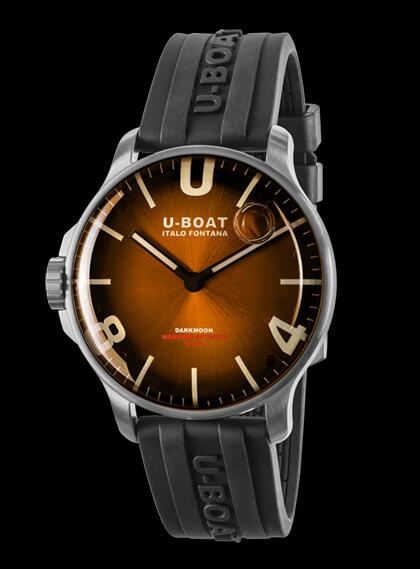 U-BOAT DARKMOON 44MM BROWN SS SOLEIL 8703 Replica Watch